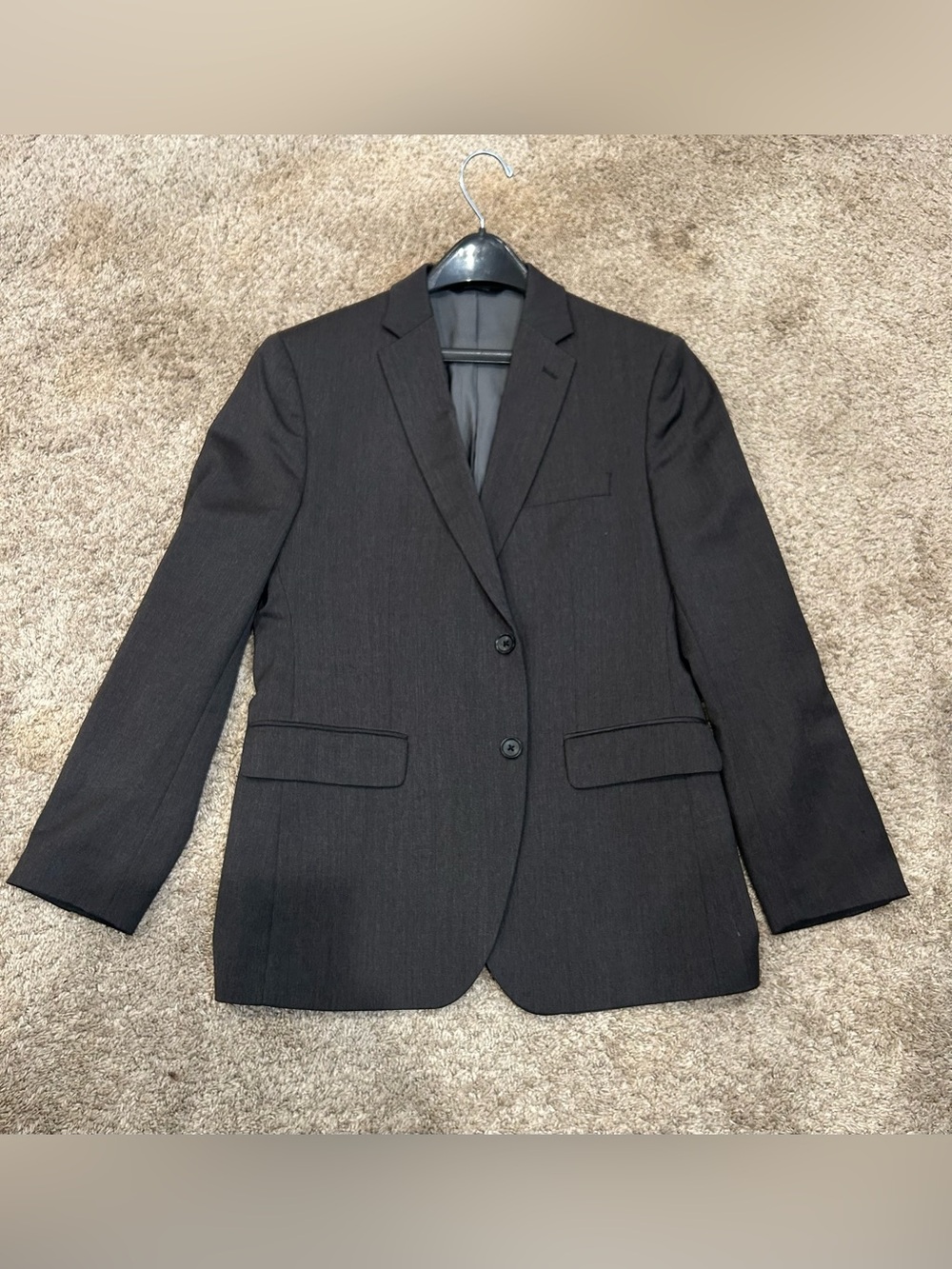 40S Banana Republic Men's Black Two-Button Sport Coat